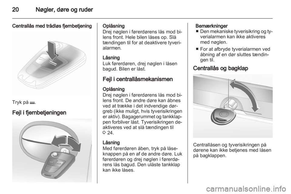 OPEL COMBO 2011.5  Instruktionsbog (in Danish) 