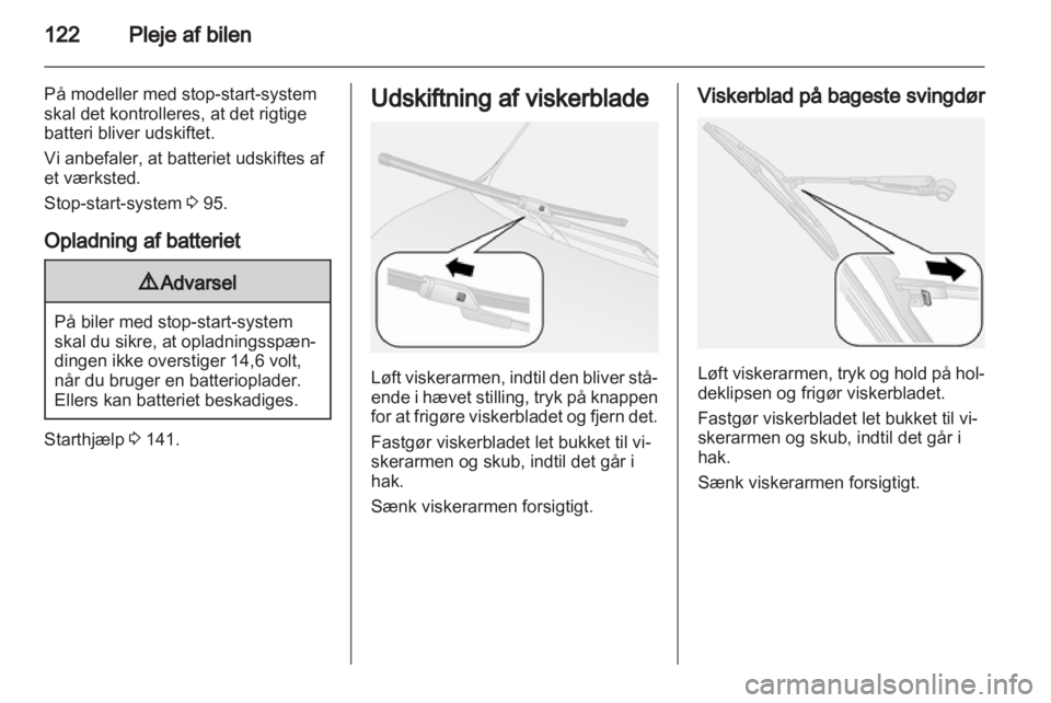 OPEL COMBO D 2013 Instruktionsbog (in Danish) OPEL COMBO D 2013 Instruktionsbog (in Danish)