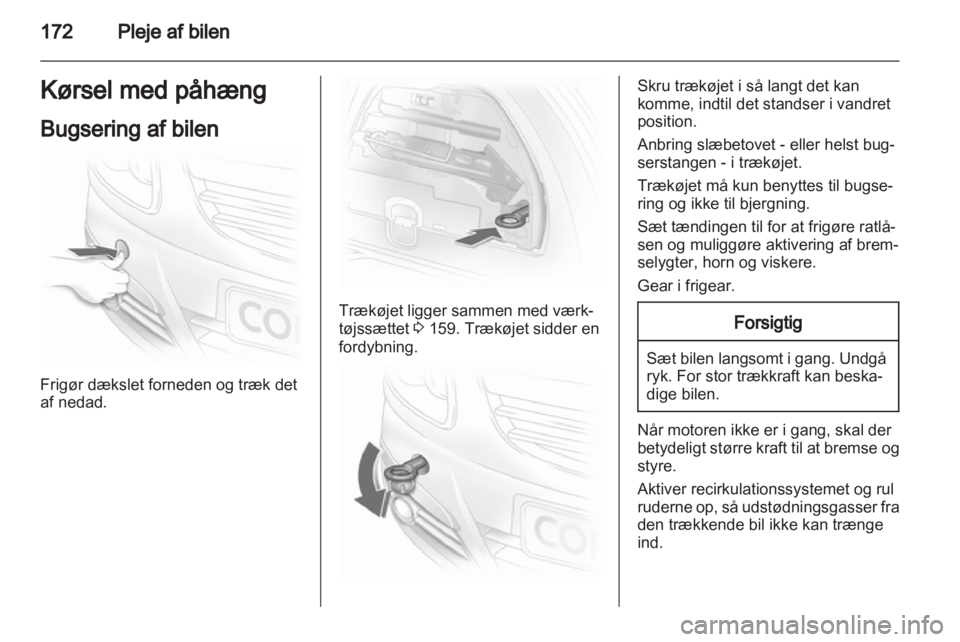 OPEL CORSA 2011 Instruktionsbog (in Danish) OPEL CORSA 2011 Instruktionsbog (in Danish)