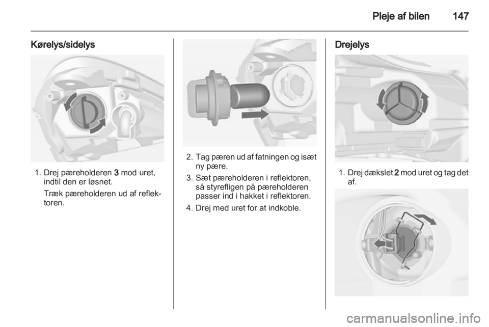 OPEL CORSA 2012 Instruktionsbog (in Danish) OPEL CORSA 2012 Instruktionsbog (in Danish)