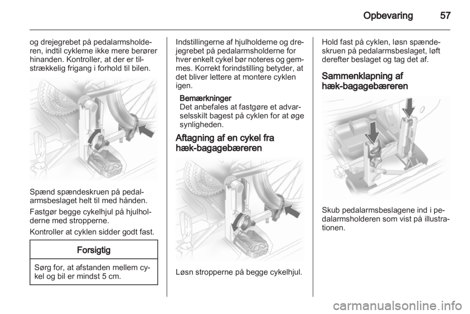 OPEL CORSA 2013  Instruktionsbog (in Danish) 