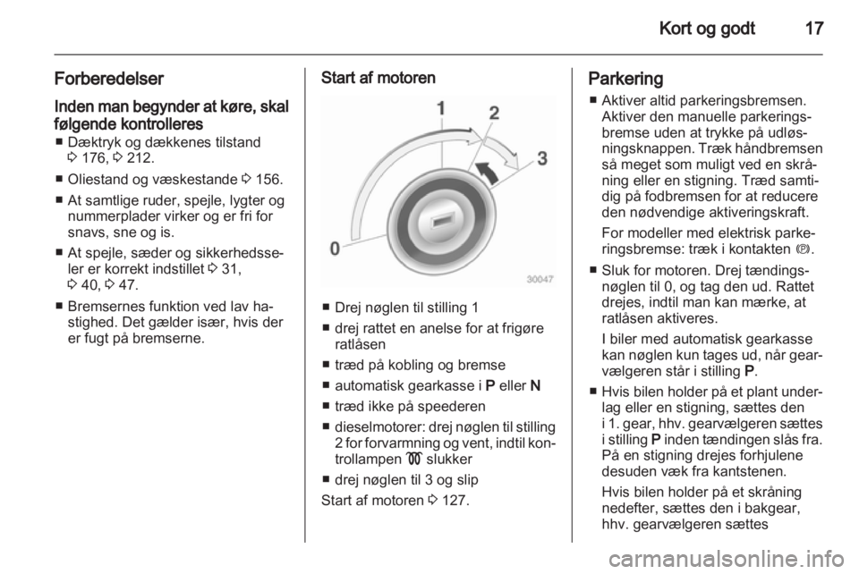 OPEL INSIGNIA 2010  Instruktionsbog (in Danish) 