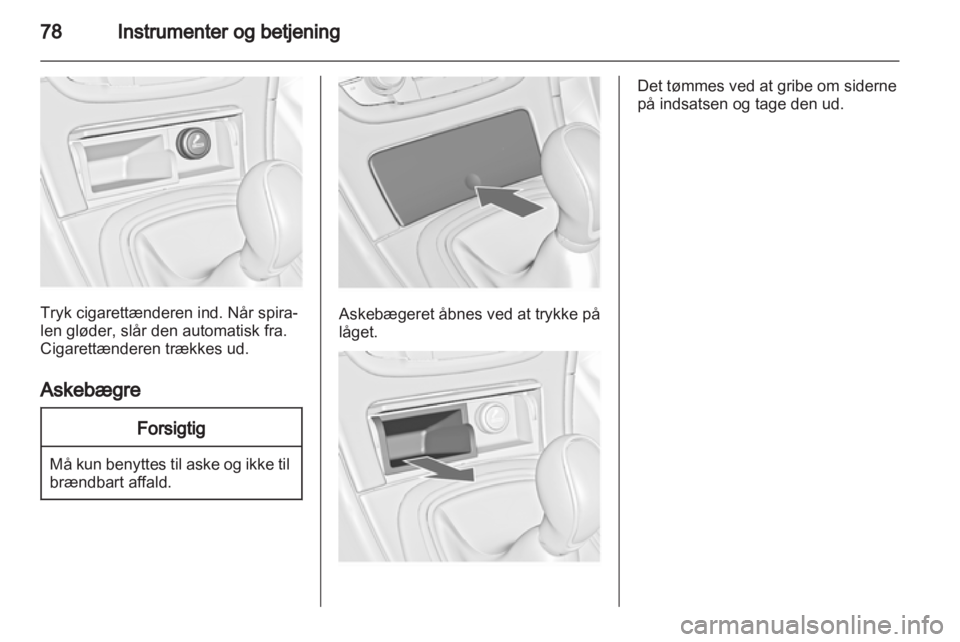 OPEL INSIGNIA 2010  Instruktionsbog (in Danish) 