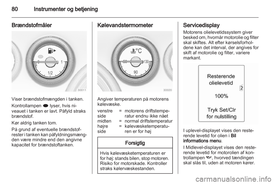 OPEL INSIGNIA 2010  Instruktionsbog (in Danish) 