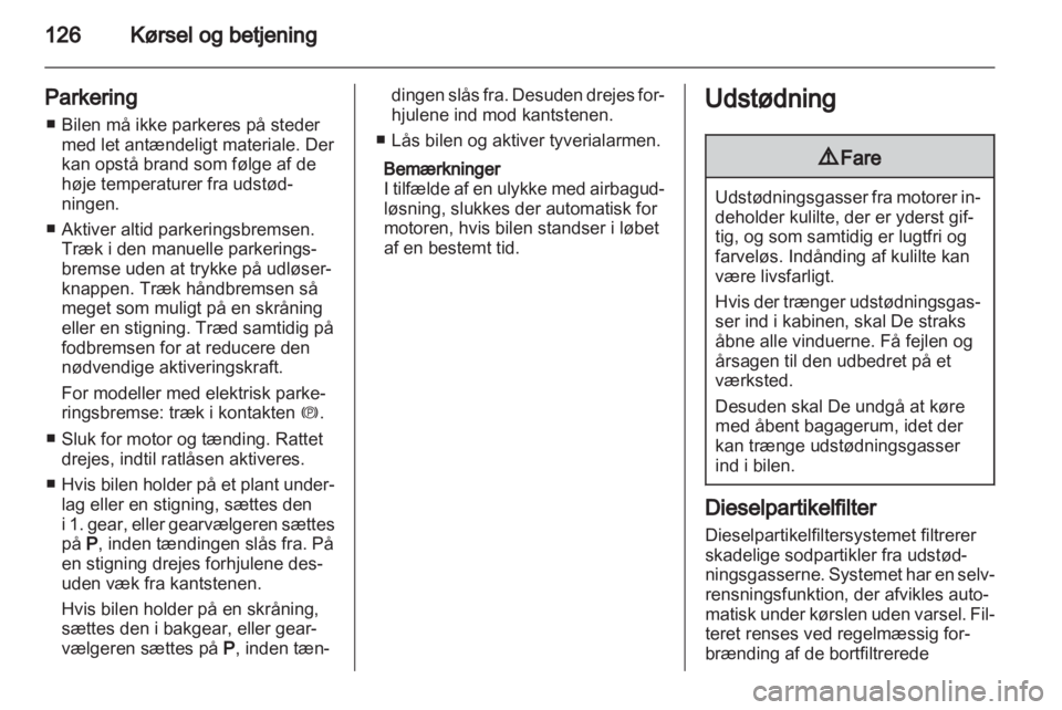 OPEL INSIGNIA 2010.5  Instruktionsbog (in Danish) 