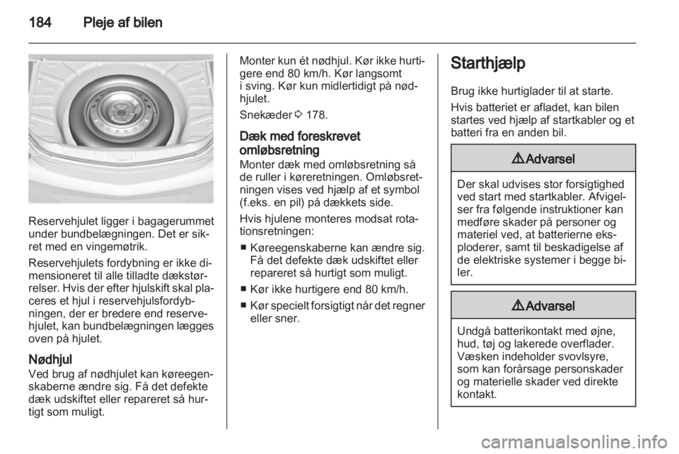 OPEL INSIGNIA 2010.5  Instruktionsbog (in Danish) 
