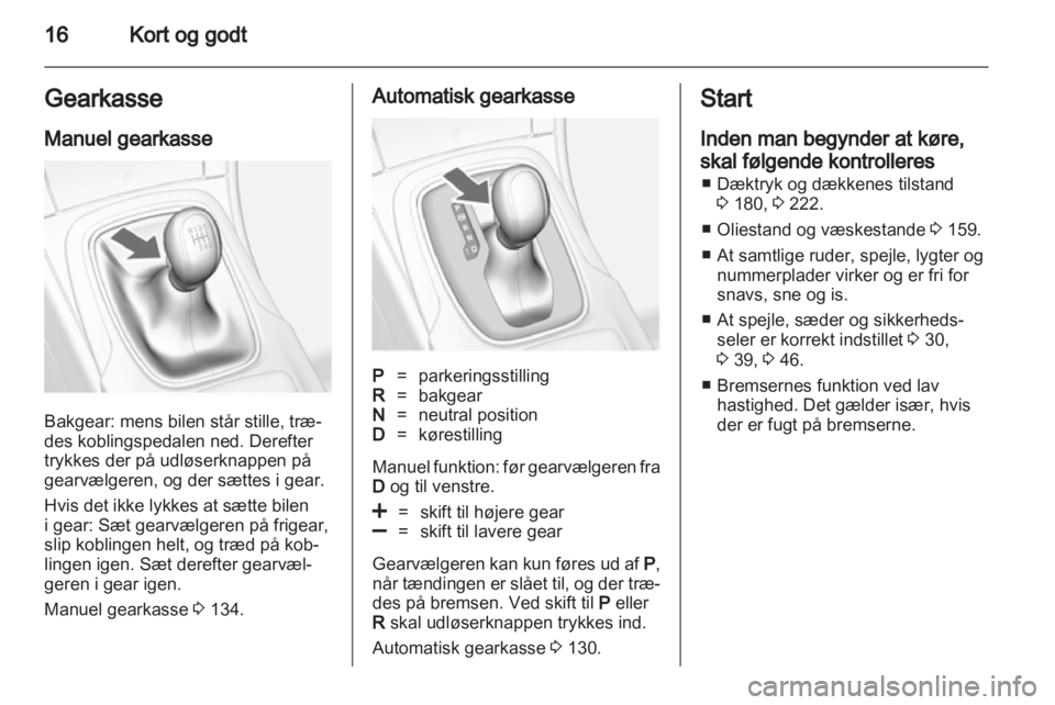 OPEL INSIGNIA 2011  Instruktionsbog (in Danish) 