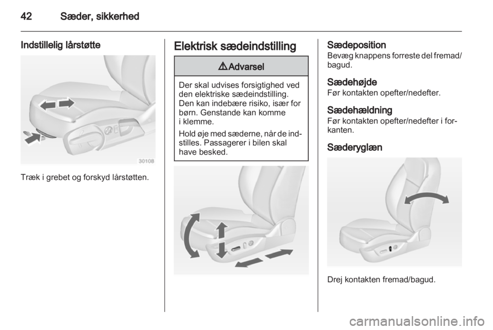 OPEL INSIGNIA 2011  Instruktionsbog (in Danish) 