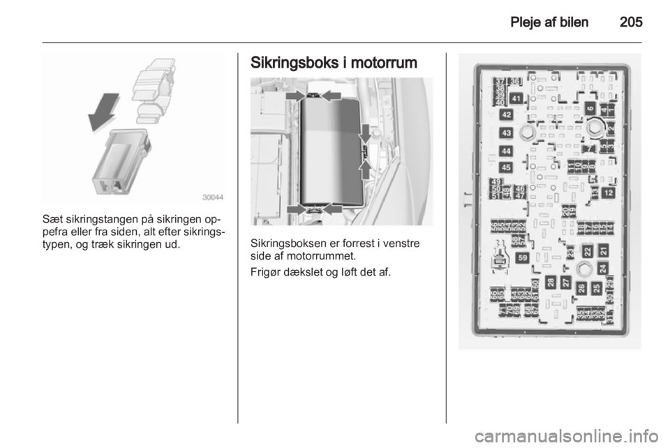 OPEL INSIGNIA 2013 Instruktionsbog (in Danish) OPEL INSIGNIA 2013 Instruktionsbog (in Danish)