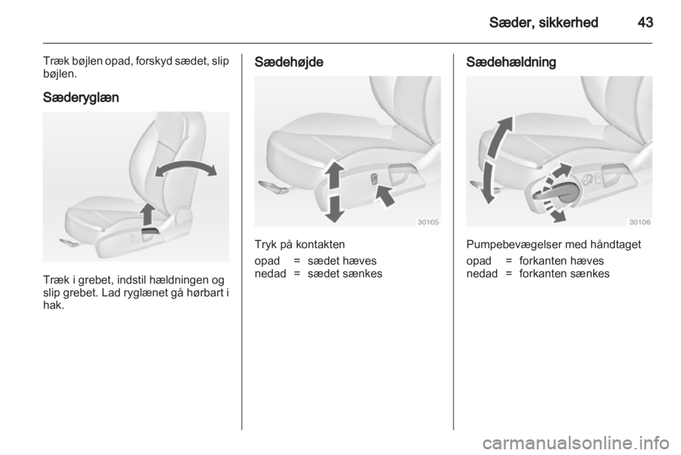 OPEL INSIGNIA 2013  Instruktionsbog (in Danish) 