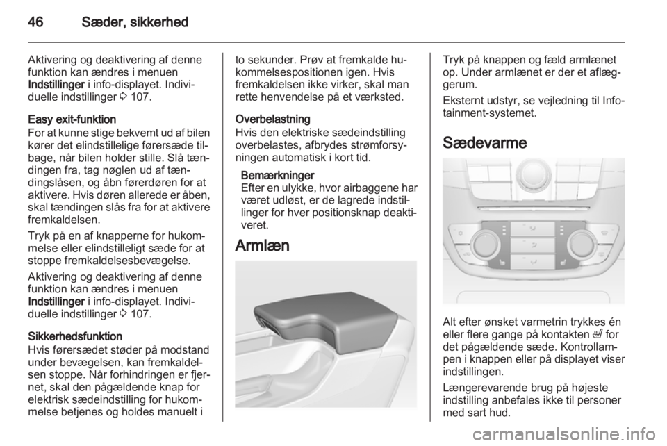 OPEL INSIGNIA 2013  Instruktionsbog (in Danish) 