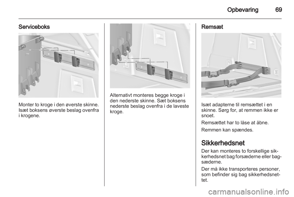 OPEL INSIGNIA 2013  Instruktionsbog (in Danish) 