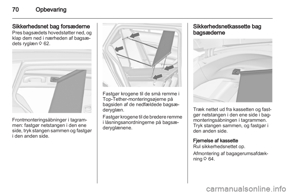 OPEL INSIGNIA 2013  Instruktionsbog (in Danish) 