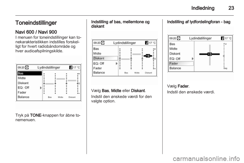 OPEL INSIGNIA 2013.5  Instruktionsbog til Infotainment (in Danish) 