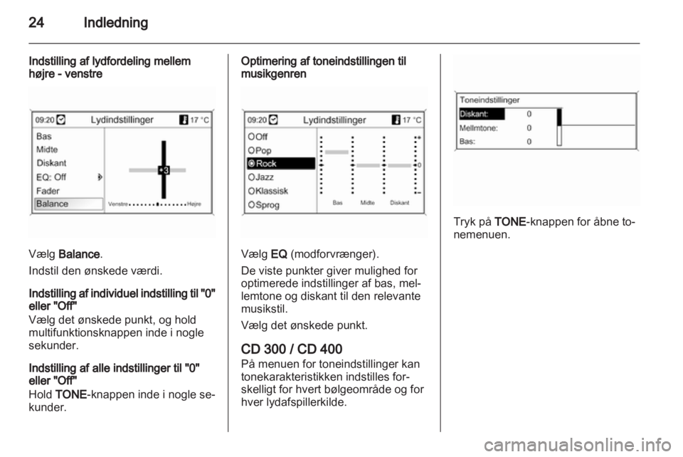 OPEL INSIGNIA 2013.5  Instruktionsbog til Infotainment (in Danish) 