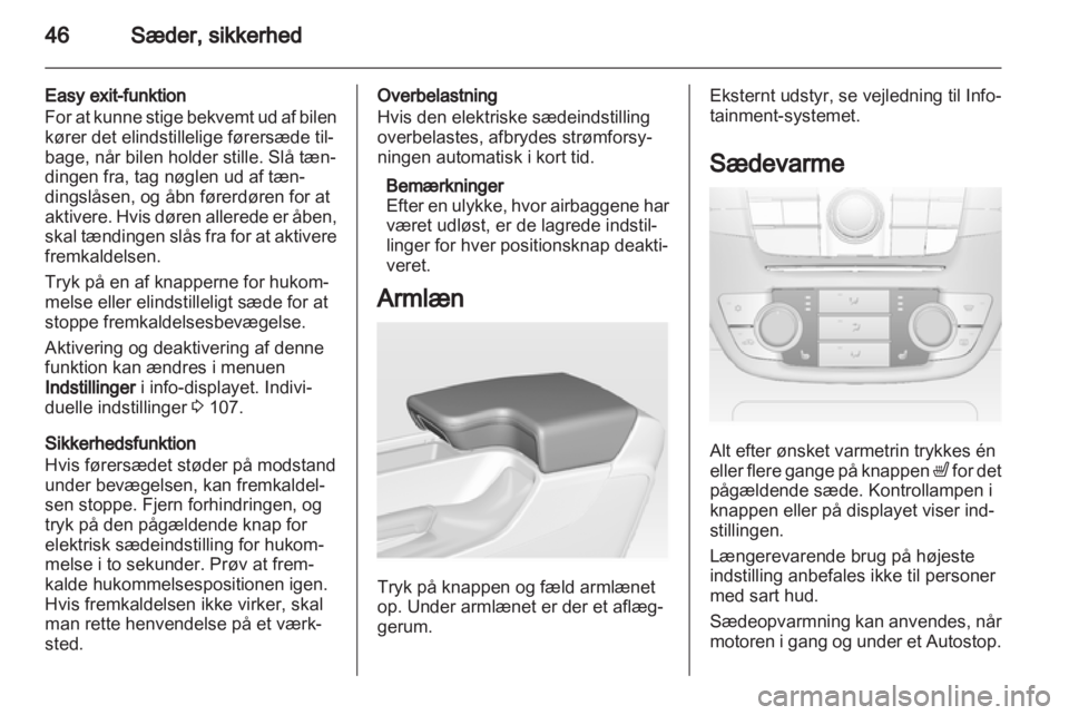 OPEL INSIGNIA 2013.5  Instruktionsbog (in Danish) 