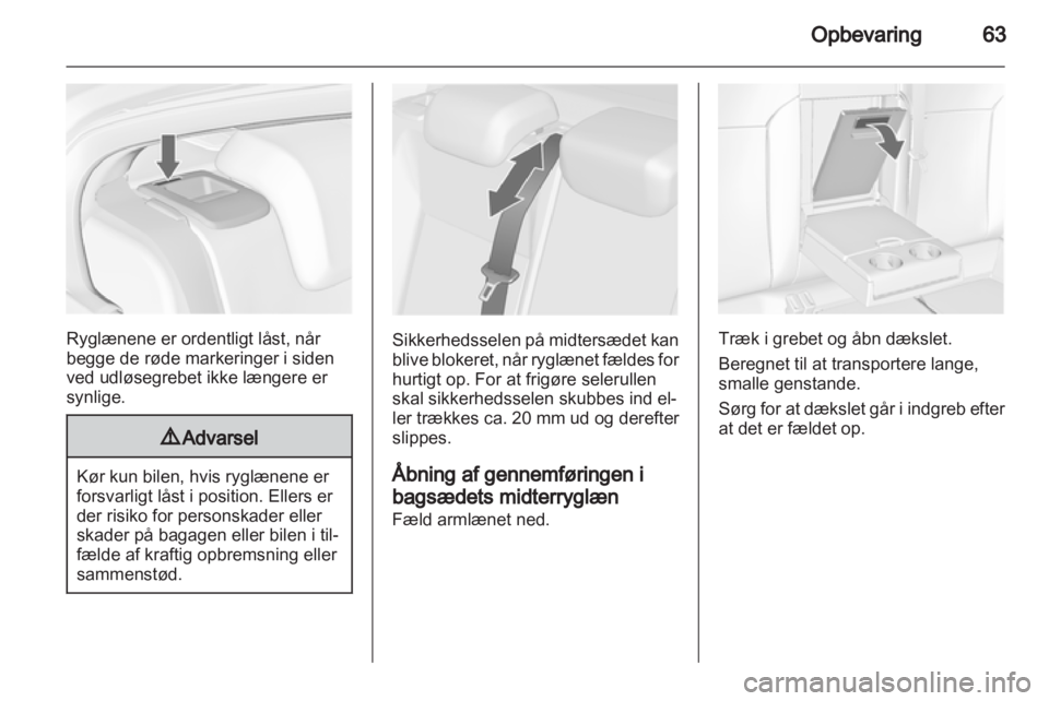 OPEL INSIGNIA 2013.5 Instruktionsbog (in Danish) OPEL INSIGNIA 2013.5 Instruktionsbog (in Danish)