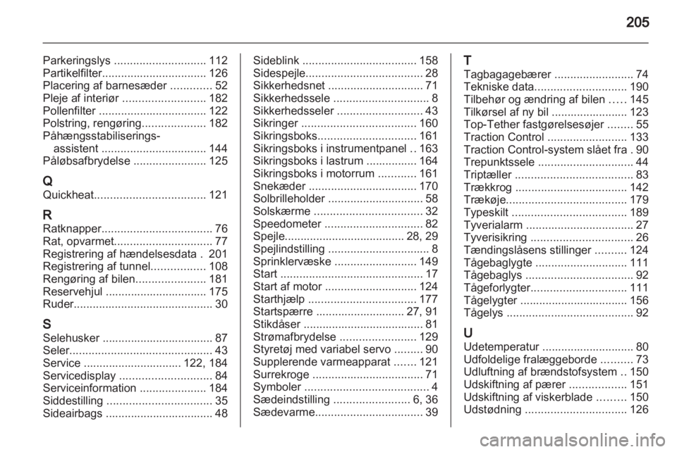 OPEL MERIVA 2011  Instruktionsbog (in Danish) 