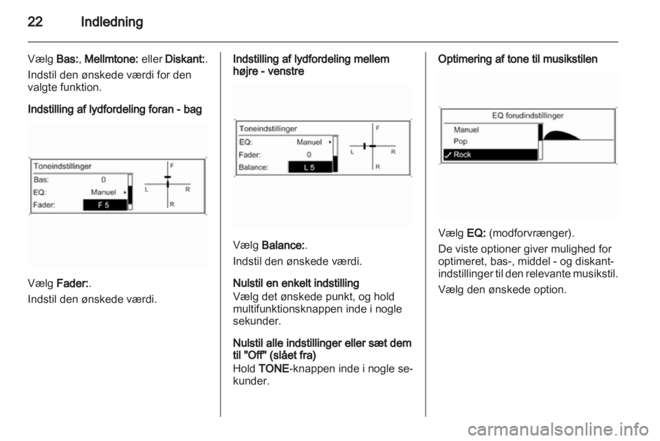 OPEL MERIVA 2011.5  Instruktionsbog til Infotainment (in Danish) 