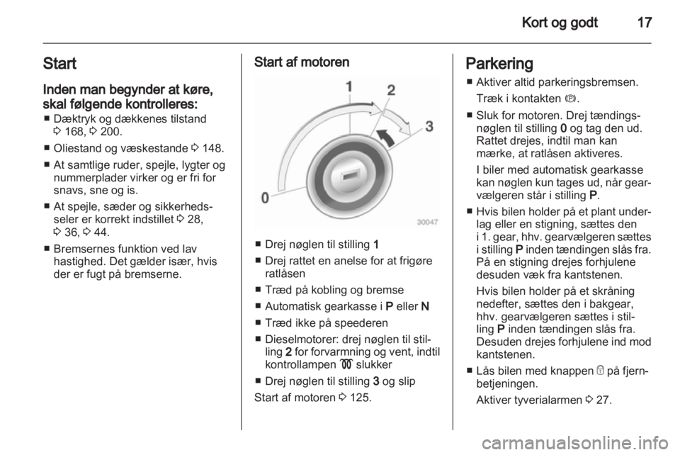 OPEL MERIVA 2011.5  Instruktionsbog (in Danish) 