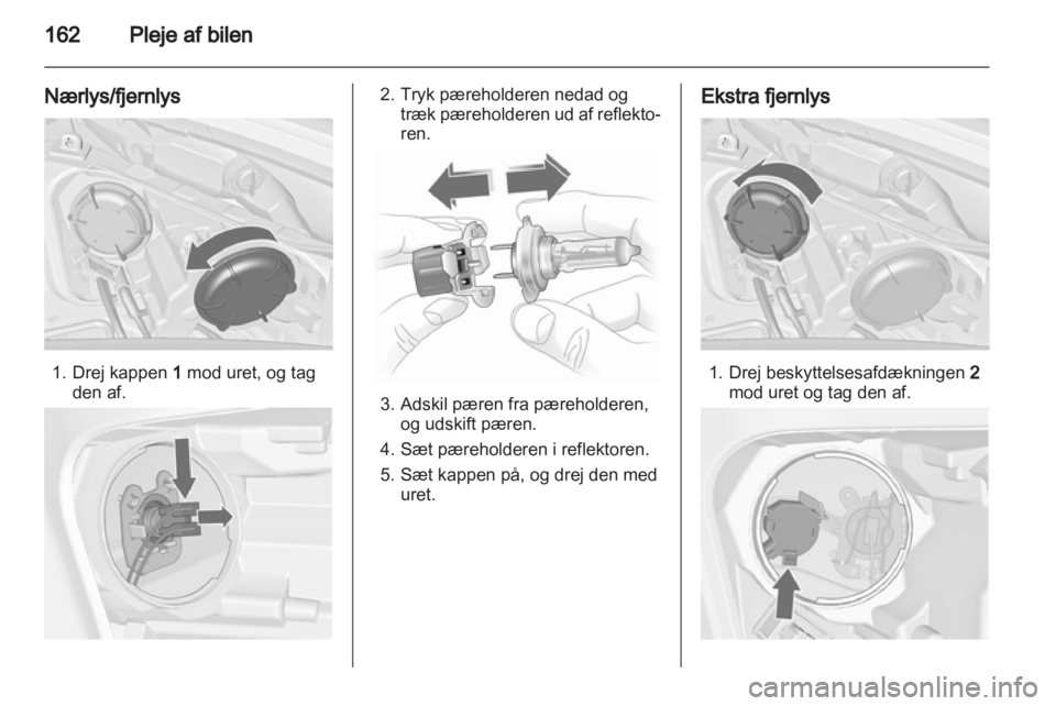 OPEL MERIVA 2012 Instruktionsbog (in Danish) OPEL MERIVA 2012 Instruktionsbog (in Danish)