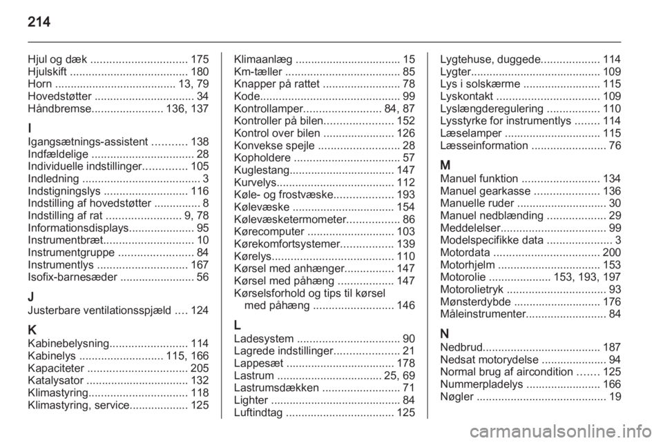 OPEL MERIVA 2012  Instruktionsbog (in Danish) 