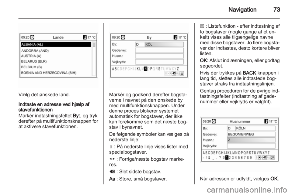 OPEL MERIVA 2013  Instruktionsbog til Infotainment (in Danish) 