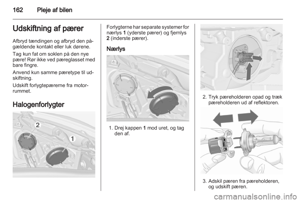 OPEL MERIVA 2013  Instruktionsbog (in Danish) 
