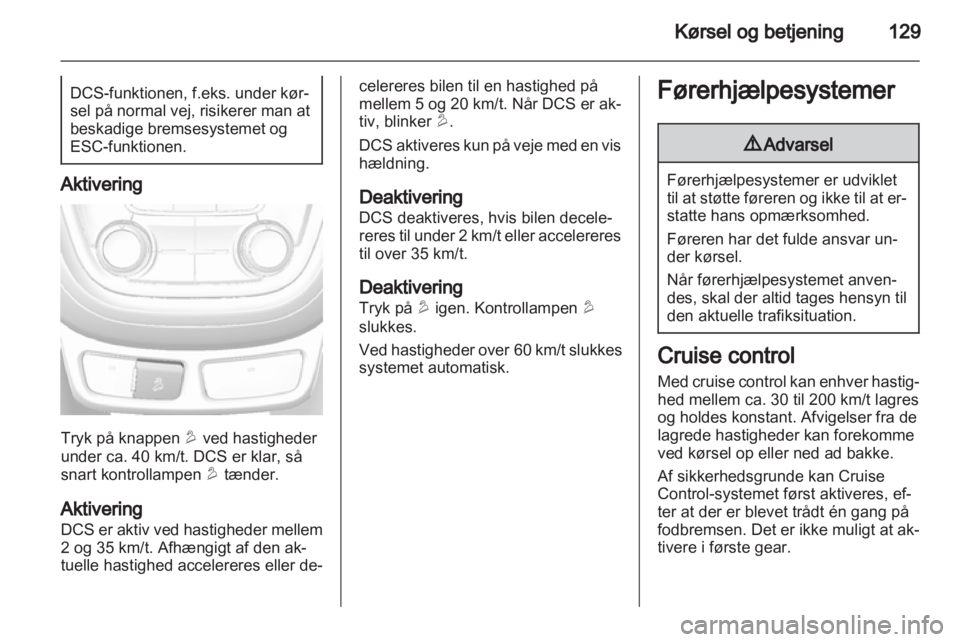 OPEL MOKKA 2013  Instruktionsbog (in Danish) 