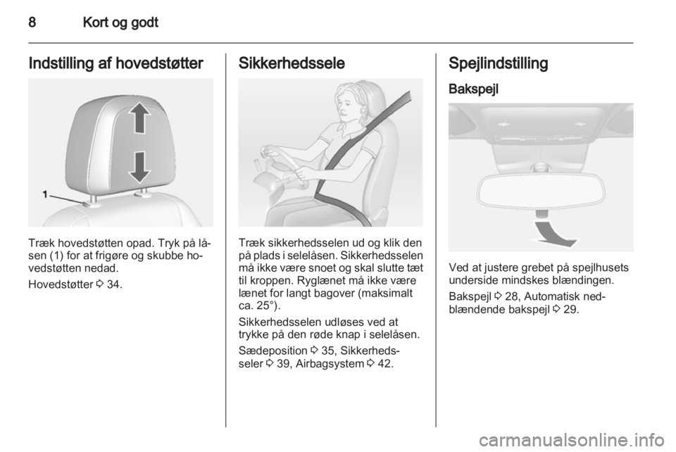 OPEL MOKKA 2013  Instruktionsbog (in Danish) 