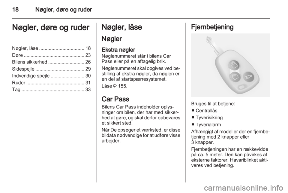 OPEL MOVANO_B 2013.5  Instruktionsbog (in Danish) 