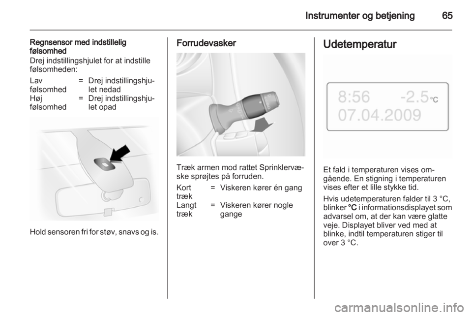 OPEL MOVANO_B 2013.5  Instruktionsbog (in Danish) 