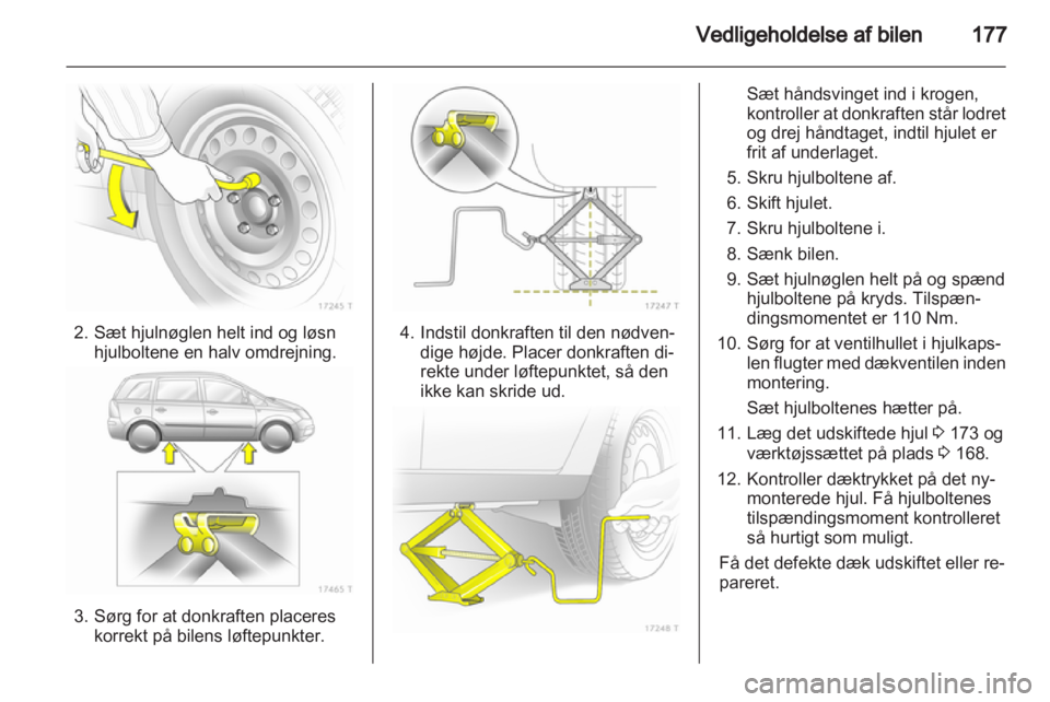 OPEL ZAFIRA 2010 Instruktionsbog (in Danish) OPEL ZAFIRA 2010 Instruktionsbog (in Danish)