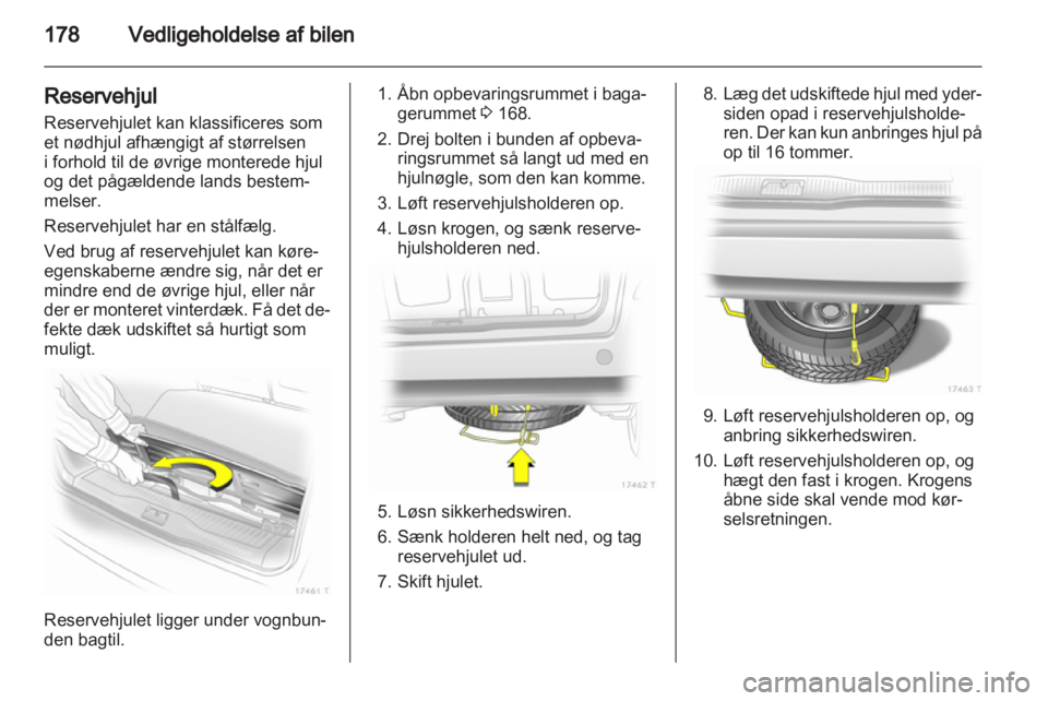 OPEL ZAFIRA 2010 Instruktionsbog (in Danish) OPEL ZAFIRA 2010 Instruktionsbog (in Danish)
