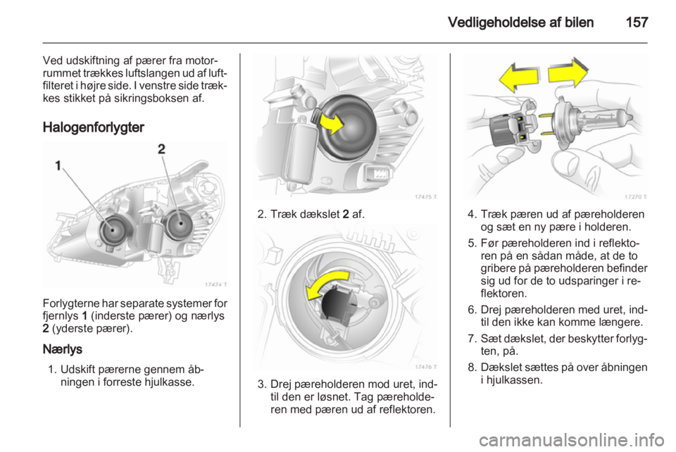 OPEL ZAFIRA 2010.5  Instruktionsbog (in Danish) 
