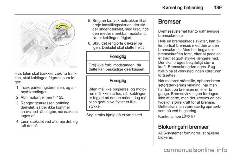 OPEL ZAFIRA 2011  Instruktionsbog (in Danish)  OPEL ZAFIRA 2011  Instruktionsbog (in Danish)