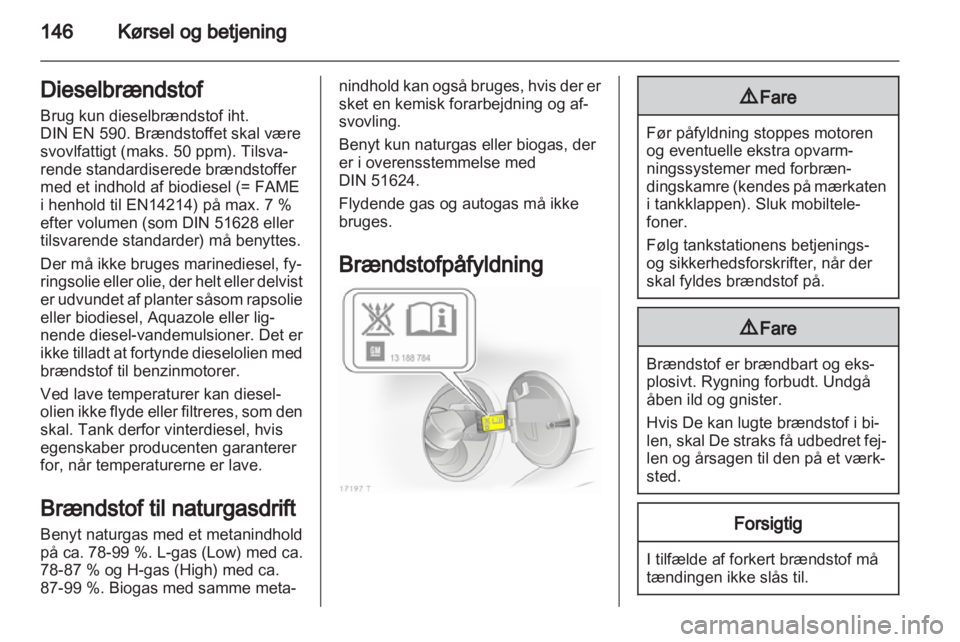 OPEL ZAFIRA 2011  Instruktionsbog (in Danish) 