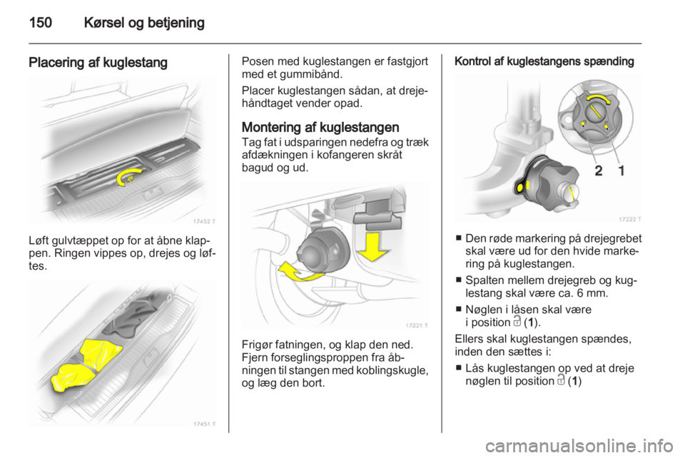OPEL ZAFIRA 2011  Instruktionsbog (in Danish) 