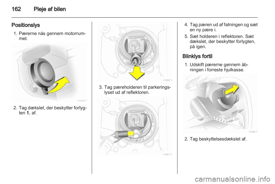 OPEL ZAFIRA 2011  Instruktionsbog (in Danish) 