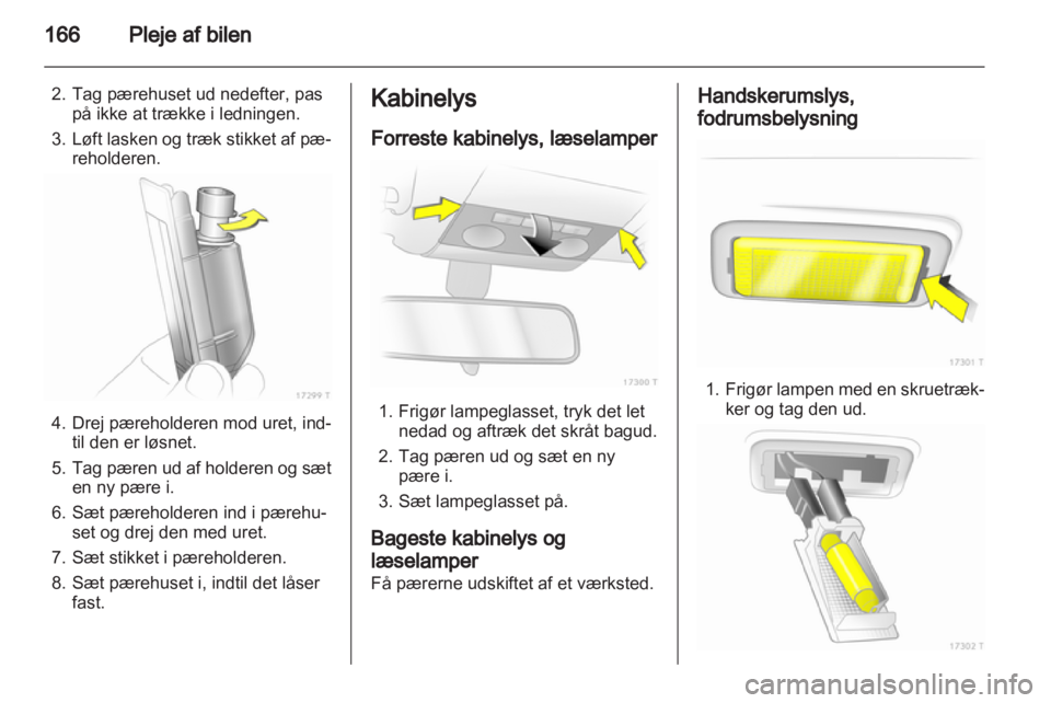 OPEL ZAFIRA 2011  Instruktionsbog (in Danish) 