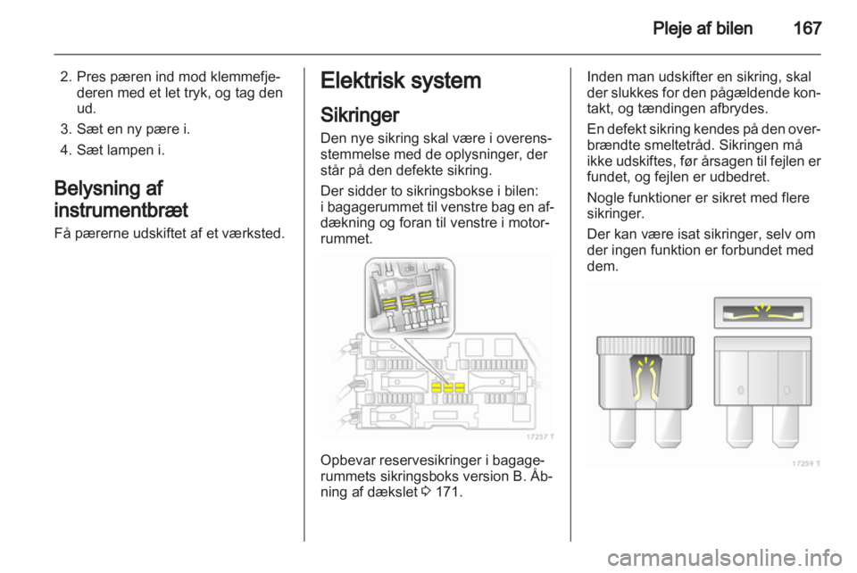 OPEL ZAFIRA 2011  Instruktionsbog (in Danish) 