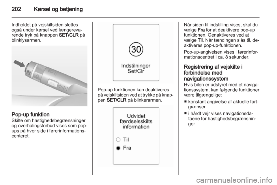 OPEL ZAFIRA TOURER 2013.5  Instruktionsbog (in Danish) 