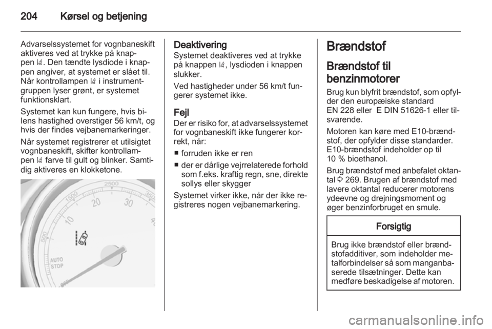 OPEL ZAFIRA TOURER 2013.5  Instruktionsbog (in Danish) 