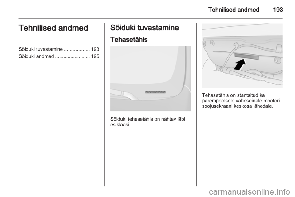 OPEL ANTARA 2012.5  Omaniku käsiraamat (in Estonian) 