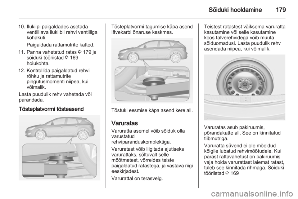 OPEL ASTRA J 2010.5  Omaniku käsiraamat (in Estonian) 