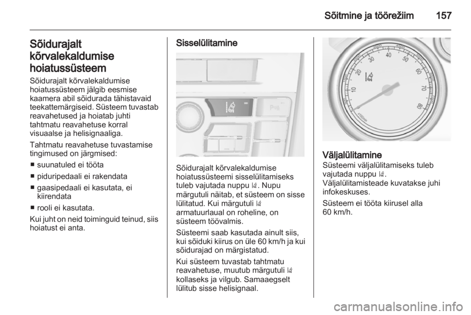 OPEL ASTRA J 2011.5  Omaniku käsiraamat (in Estonian) 