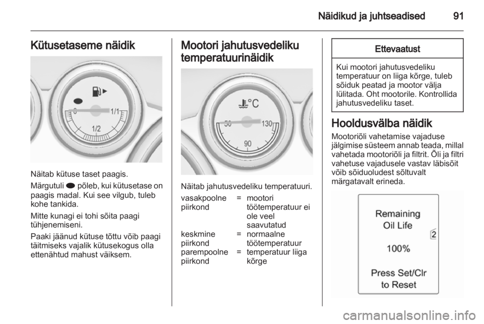 OPEL ASTRA J 2011.5  Omaniku käsiraamat (in Estonian) 
