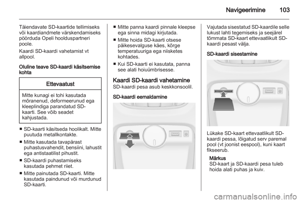 OPEL ASTRA J 2012  Infotainment-süsteemi juhend (in Estonian) 