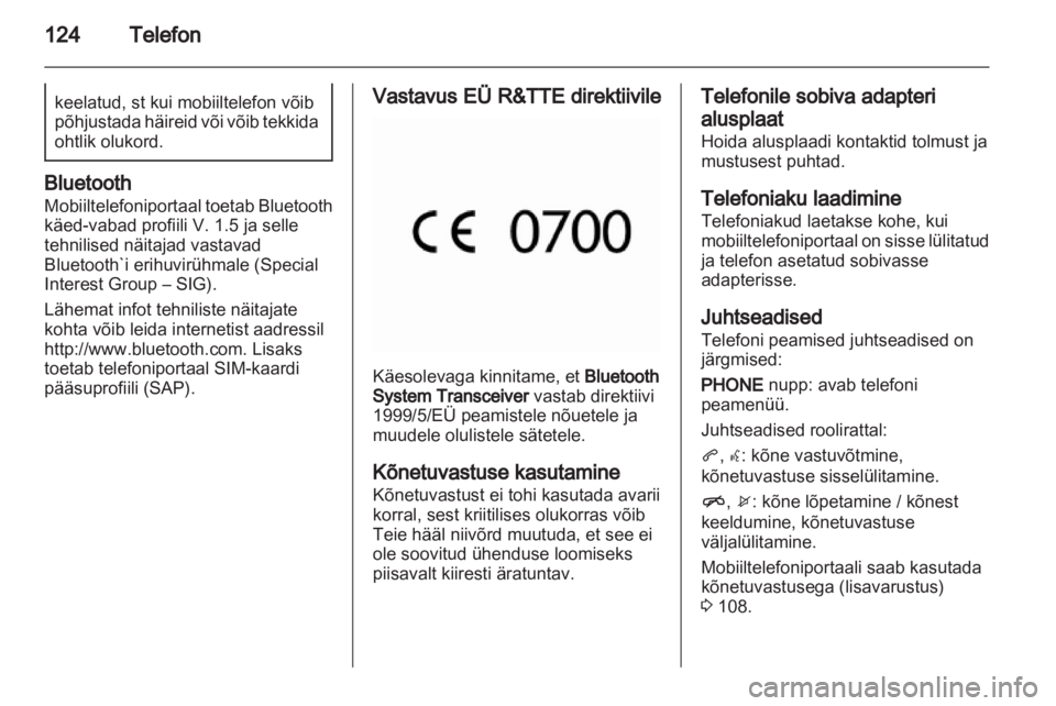 OPEL ASTRA J 2012  Infotainment-süsteemi juhend (in Estonian) 