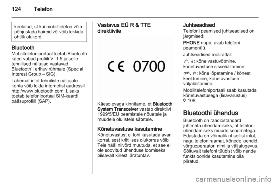 OPEL ASTRA J 2013  Infotainment-süsteemi juhend (in Estonian) 